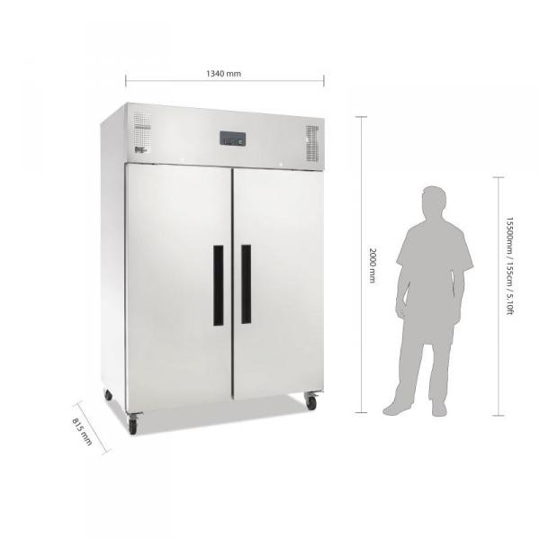 Armoire r&eacute;frig&eacute;r&eacute;e 1200 litres blanche - neuf pas cher