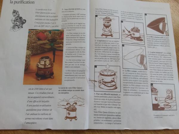 Annonce Aspirateur filter queen