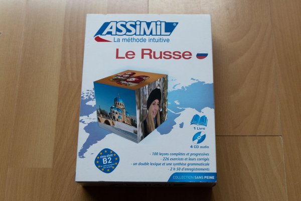 Coffret assimil "le russe"