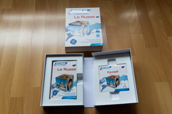 Coffret assimil "le russe" pas cher