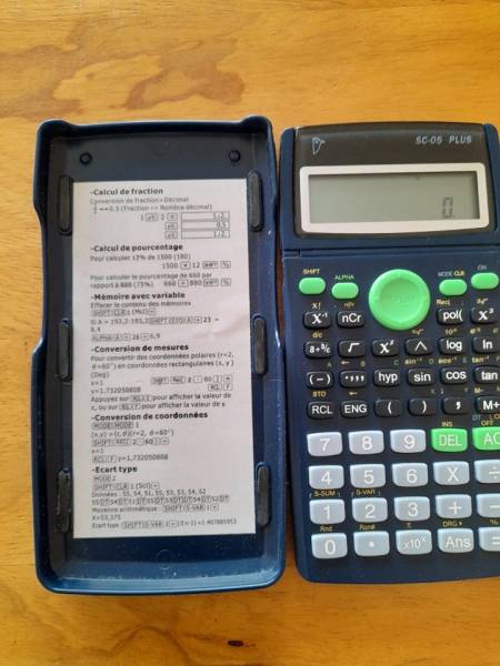 Auchan sc-05 plus - calculatrice scientifique