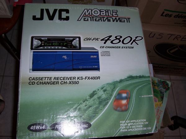 Vente Auto radio jvc ks-fx480r avec un chargeur de 12 cd