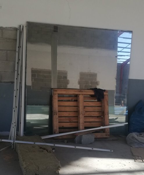 Vente Baie vitr&eacute;e alu avec vitrage &agrave; isolation renforc&eacute;