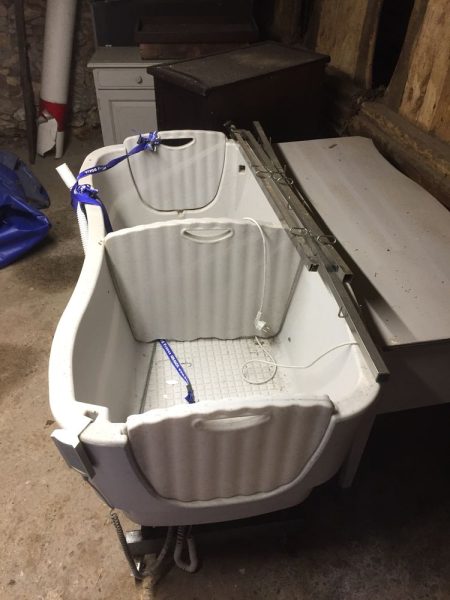 Baignoire professionnelle pour chien/chat pas cher