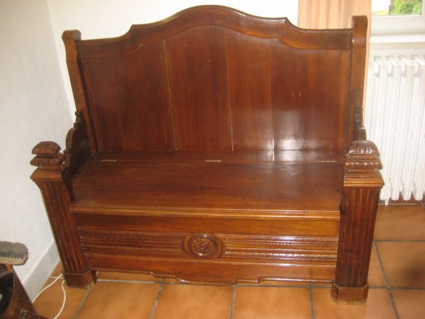 Vente Banc coffre tr&egrave;s ancien