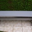 Annonce Banc en bois couleur gris clair