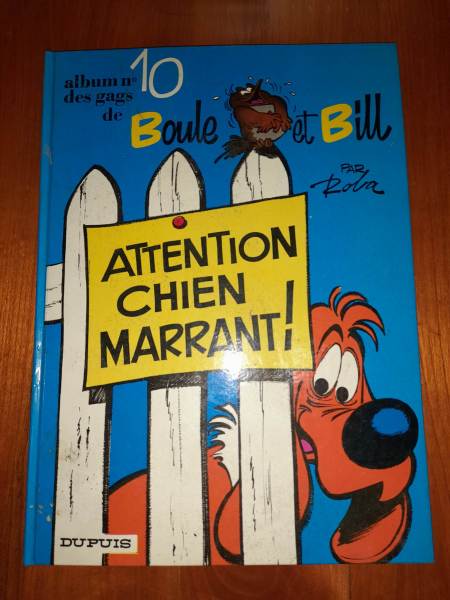 Bd album de gags de boule et bill "
