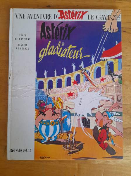 Bd asterix gladiateur