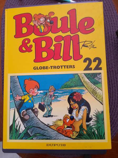 Bd boule et bill " globe trotters" n°22