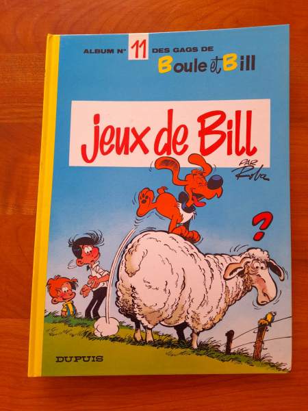 Bd boule et bill " jeux de bill" n°11