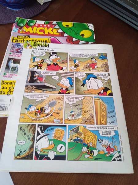 Vente " le journal de mickey "