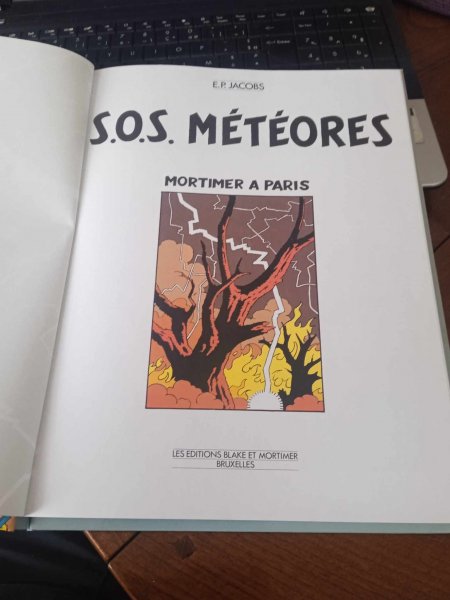 Vente Bd " les aventures de blake &amp; mortimer n&deg; 8 "