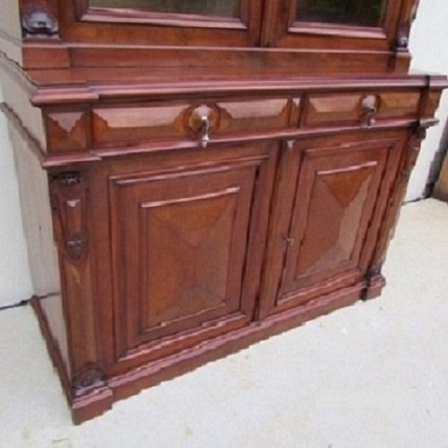 Biblioth&egrave;que en acajou pas cher