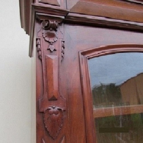 Annonce Biblioth&egrave;que en acajou