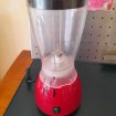 Blender 600 ml - rouge et bol en plastique