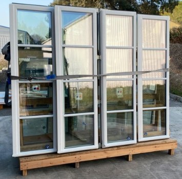 Vente Blocs-fenetres bois double vitrage de la rosa