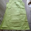 Blouse robe vert pomme tablier - vintage taille 50 pas cher