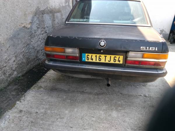 Vente Bmw 518i de collection