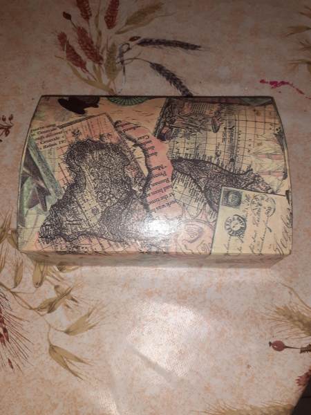 Boite à bijoux en carton