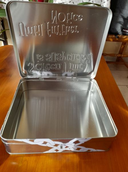 Vente Boite de rangement d&eacute;corative en m&eacute;tal