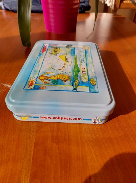 Vente Bo&icirc;te en m&eacute;tal publicitaire colipays