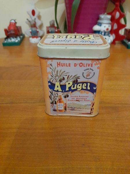 Boite m&eacute;tal &agrave; &eacute;pices puget