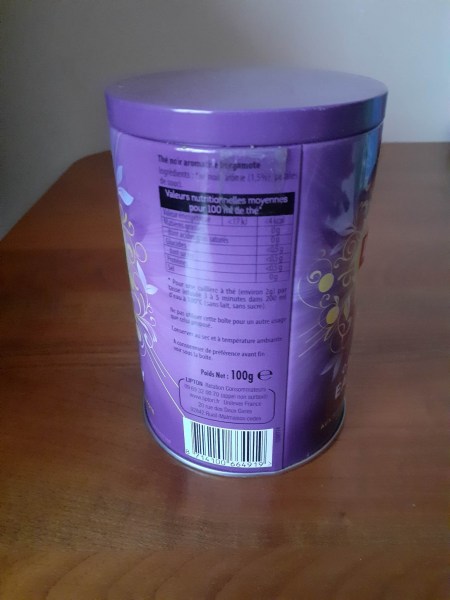 Boite m&eacute;tal publicitaire lipton pas cher