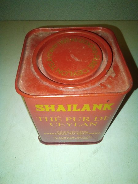 Boite m&eacute;tal shailank - boite vide