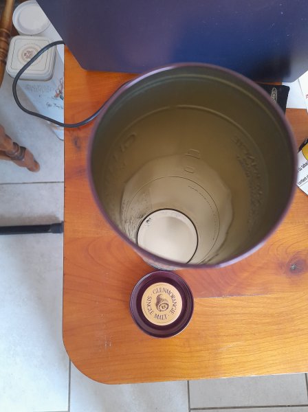 Boite m&eacute;tal vide whisky glenmorangie pas cher