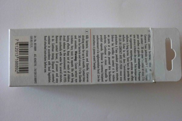 Vente Boite pastilles micropur