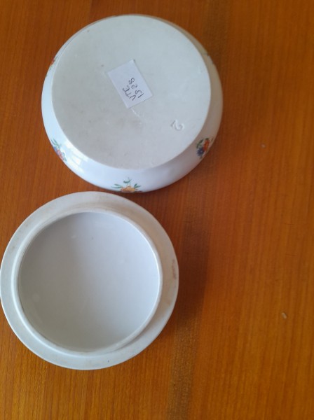 Boite ronde &agrave; bijoux c&eacute;ramique pas cher