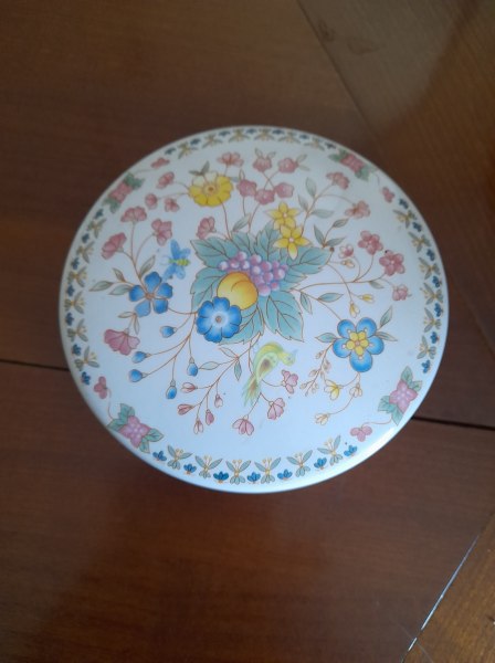 Boite ronde en porcelaine hankook