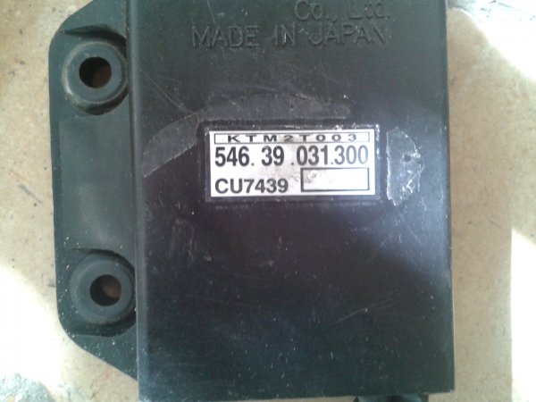 Boitier cdi ktm 250 sx 2002