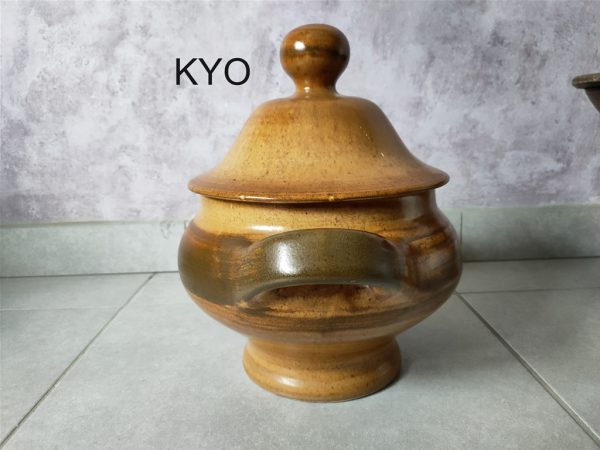 Marmite soupi&egrave;re ronde couvercle anses,terre cuite pas cher