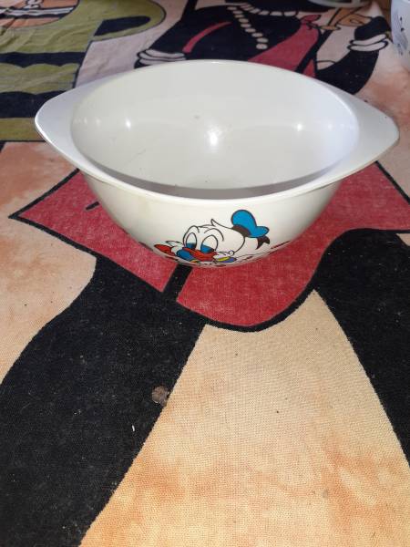 Bol m&eacute;lamin&eacute; disney donald &amp; daisy - vintage-