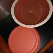 Bol saladier mélangeur tupperware 2,5 l - orange pas cher