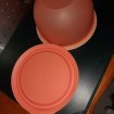 Bol saladier mélangeur tupperware 2,5 l - orange occasion