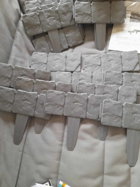 Vente Bordure de jardin lot de 20 gazon