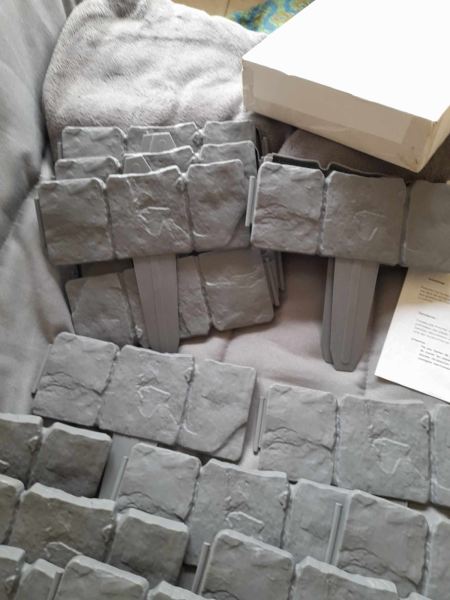 Bordure de jardin lot de 20 gazon pas cher