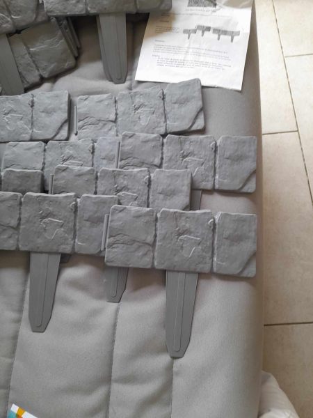 Bordure de jardin lot de 20 gazon