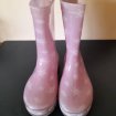 Bottes en caoutchouc la reine des neiges ii- rose