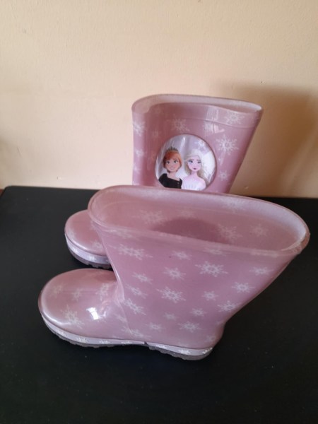 Annonce Bottes en caoutchouc la reine des neiges ii- rose