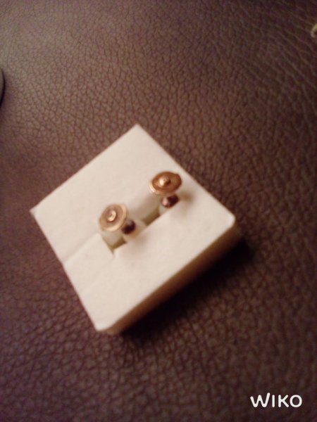 Vente Boucles oreilles en or 18 c et perles de culture