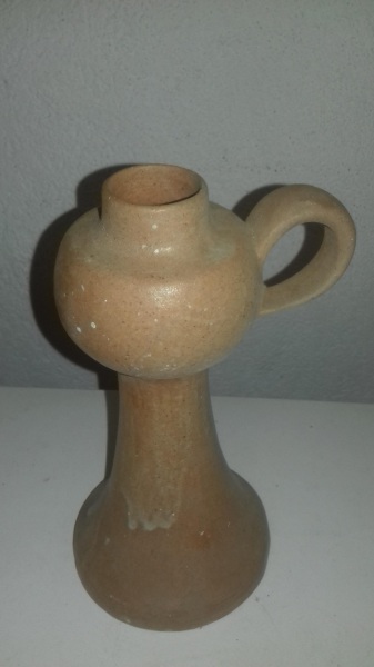 Bougeoire terre cuite 18 cm