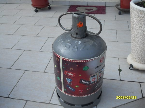 Bouteille de gaz ( consigne )