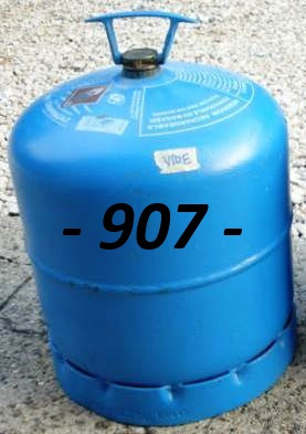 Bouteilles camping gaz type 907, 904, vides pas cher