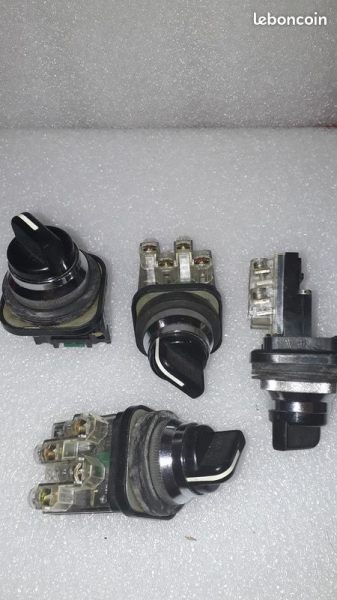 Bouton tournant interrupteur xb2 md31