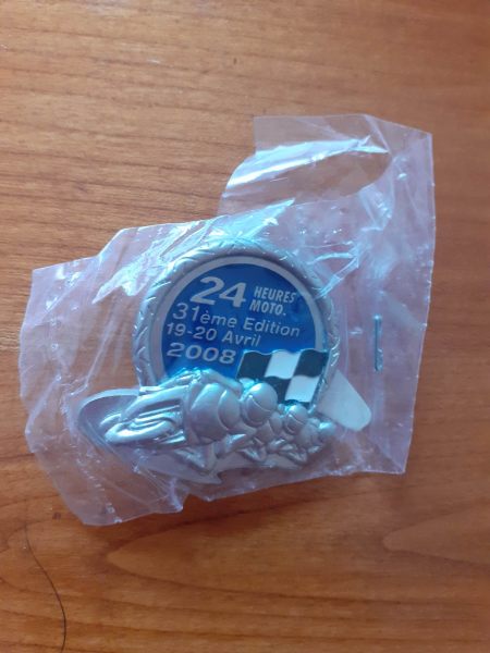 Broche moto bike moto club 24h du mans 2008