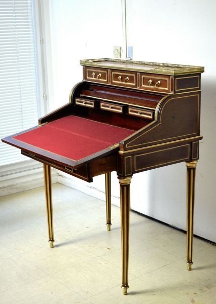 Vente Bureau &agrave; cylindre louis xvi &ndash; xix&egrave;me
