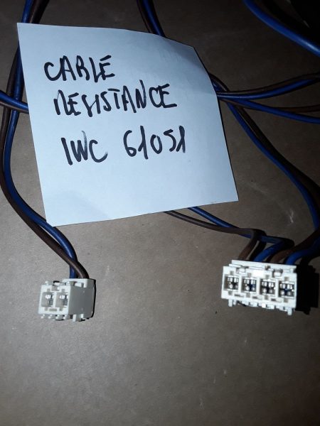 Vente Cable resistance lave linge
